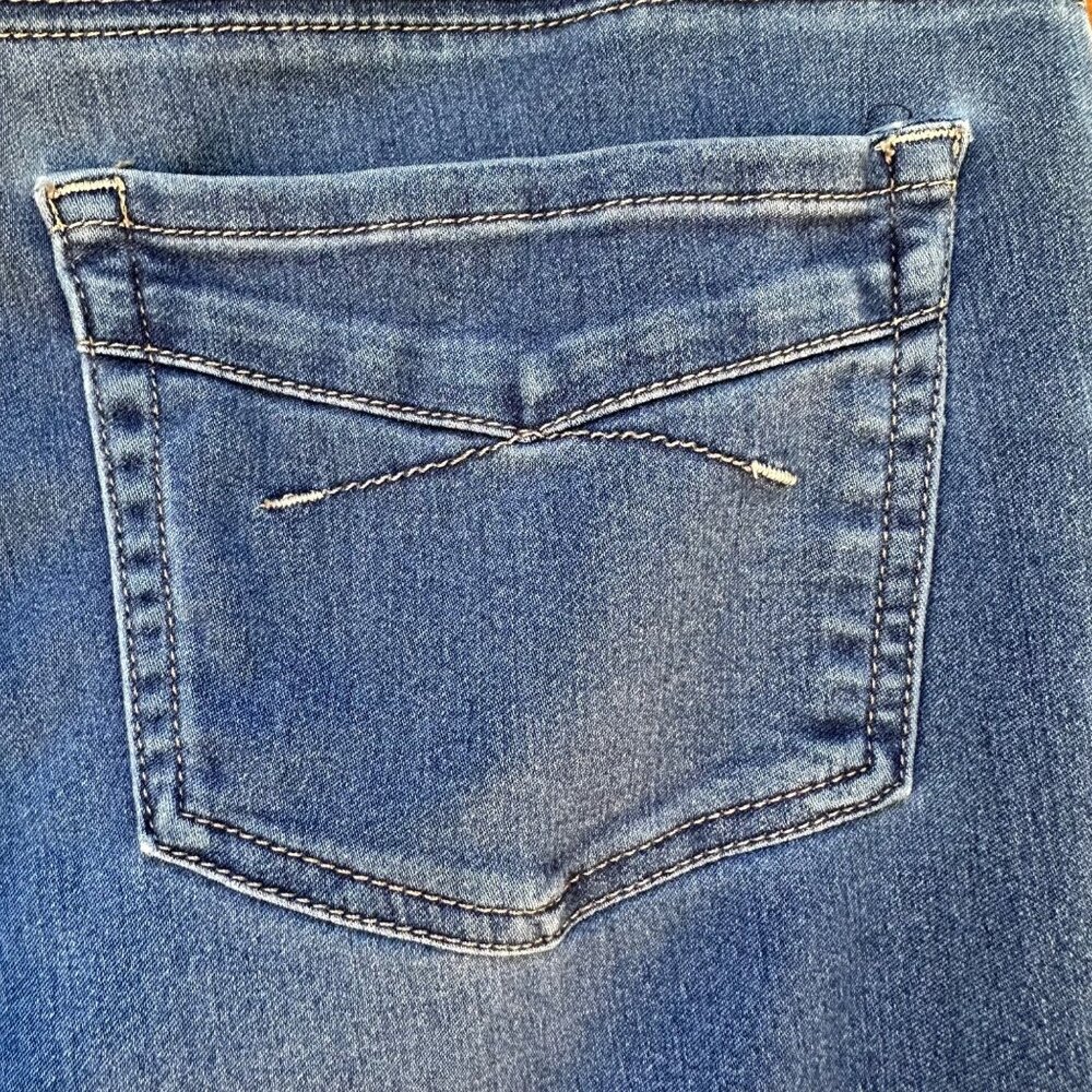 Lee Riders Mid Rise Skinny Stretchy Blue Jegging Jeans Size15 - Picture 13 of 13